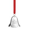 2023 39th Annual Christmas Sterling Silver Bell Ornament